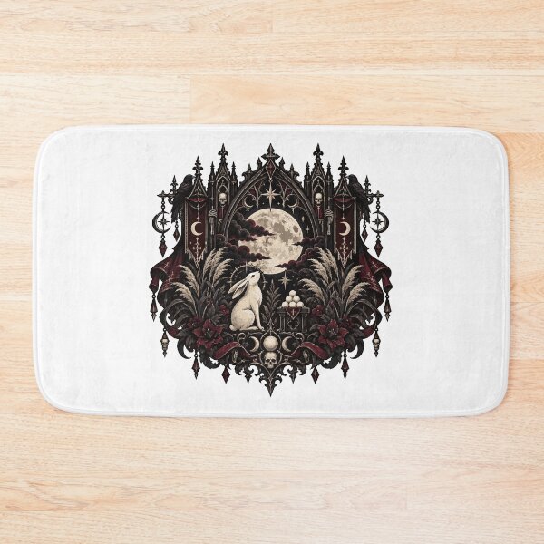 Item preview, Gothic Harvest Moon Badge Illustration designed and sold by medicalkinoko.