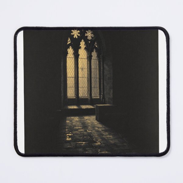Item preview, Cathedral Window Vintage Engraving, Gothic Art designed and sold by GildedFolio.