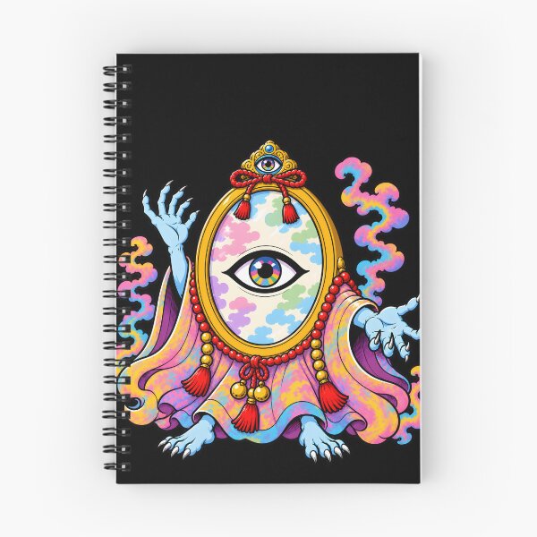 Item preview, Colorful Mirror Yokai Sticker designed and sold by OddGarage.