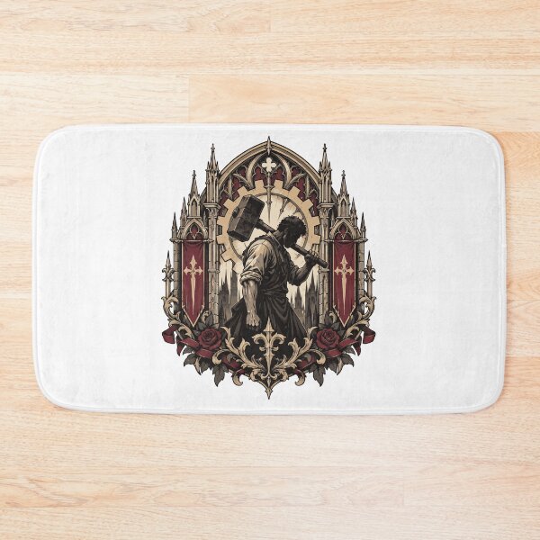 Item preview, Gothic Housework Badge Illustration designed and sold by medicalkinoko.