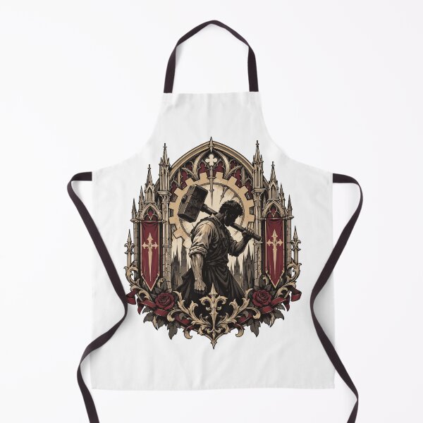 Item preview, Gothic Housework Badge Illustration designed and sold by medicalkinoko.