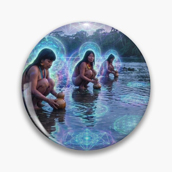 Item preview, The Journey of the Spirit · Shamanic Journey | Sacred Visionary Psychedelia · Ancestral Code designed and sold by RoninGangStudio.