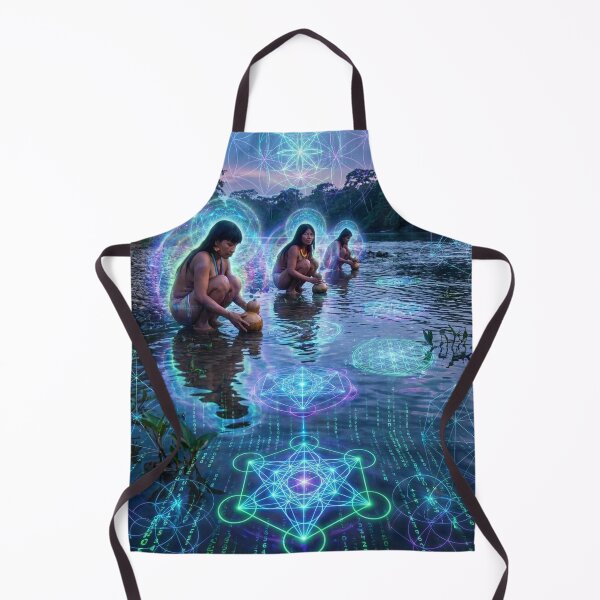 Item preview, The Journey of the Spirit · Shamanic Journey | Sacred Visionary Psychedelia · Ancestral Code designed and sold by RoninGangStudio.