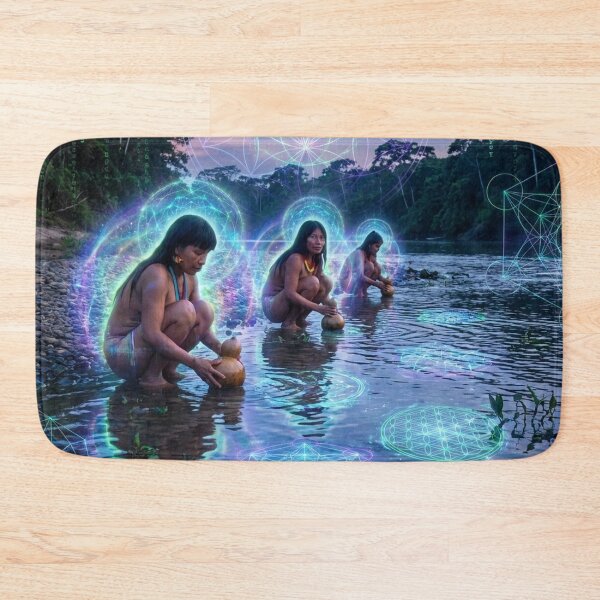 Item preview, The Journey of the Spirit · Shamanic Journey | Sacred Visionary Psychedelia · Ancestral Code designed and sold by RoninGangStudio.