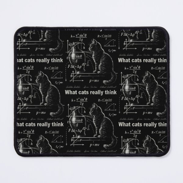 Item preview, Funny Cat Physics Humor Design What Cats Really Think designed and sold by serialcarachts.