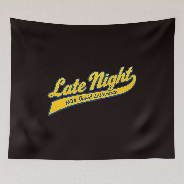 Item preview, Late Night With David Letterman Retro  designed and sold by HEEIKA-ART.