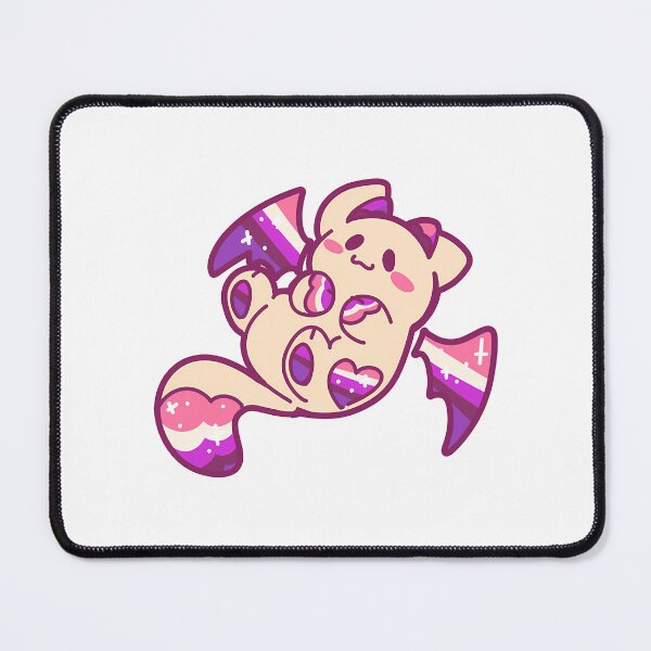 Item preview, Genderfluid Pride Kitty (Demon) designed and sold by ameerbe-rnstein.