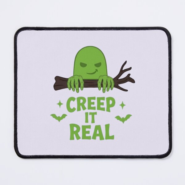 Item preview, Creep It Real Funny Cute Halloween Ghost Pun designed and sold by ANJ Creative Designs.