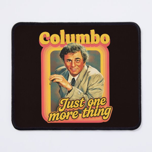 Item preview, Columbo Retro "Just One More Thing" TV Show Art designed and sold by HEEIKA-ART.