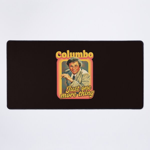 Item preview, Columbo Retro "Just One More Thing" TV Show Art designed and sold by HEEIKA-ART.