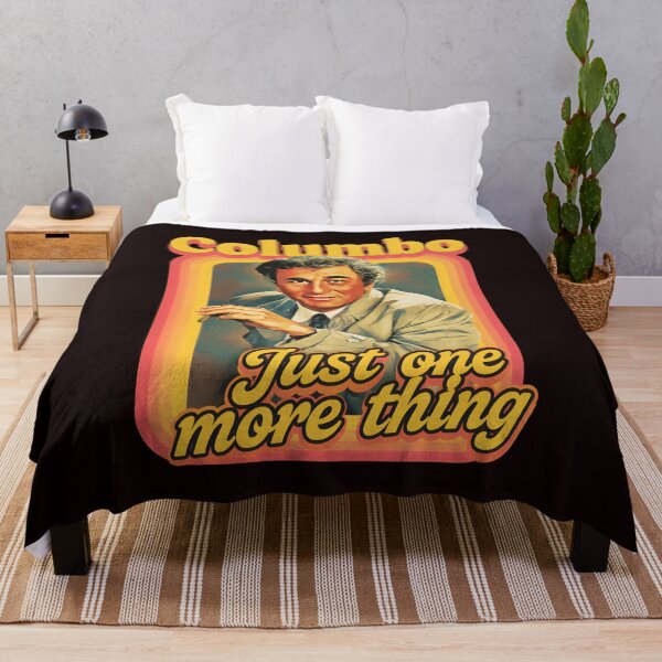 Item preview, Columbo Retro "Just One More Thing" TV Show Art designed and sold by HEEIKA-ART.