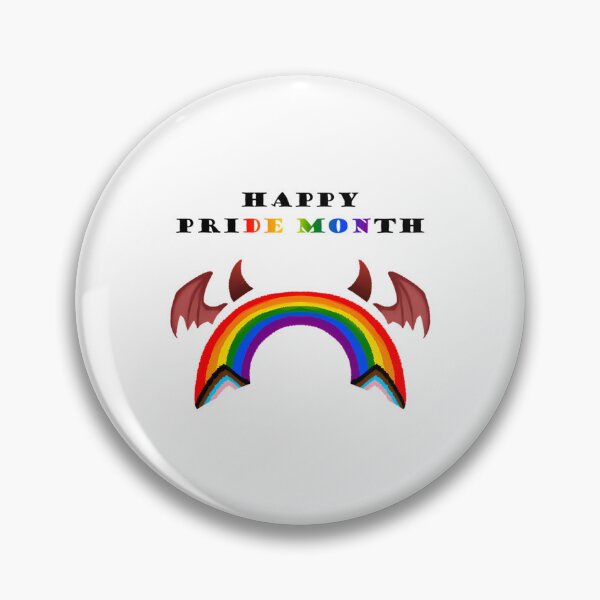 Item preview, Happy Pride Month  Cute Demon Pride Rainbow designed and sold by ameerbe-rnstein.