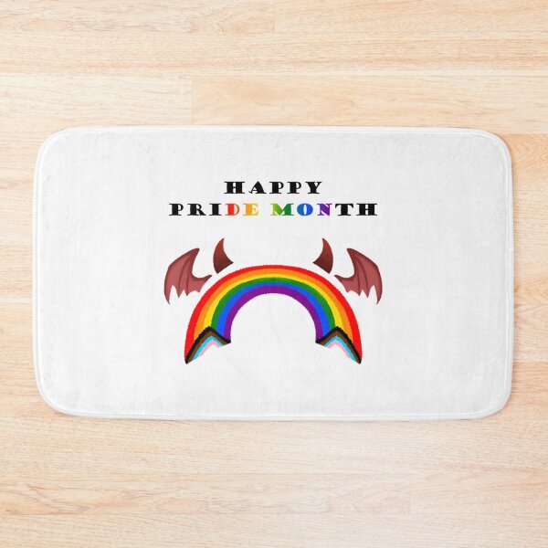 Item preview, Happy Pride Month  Cute Demon Pride Rainbow designed and sold by ameerbe-rnstein.