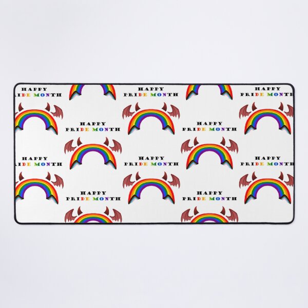 Item preview, Happy Pride Month Cute Demon Pride Rainbow designed and sold by ameerbe-rnstein.