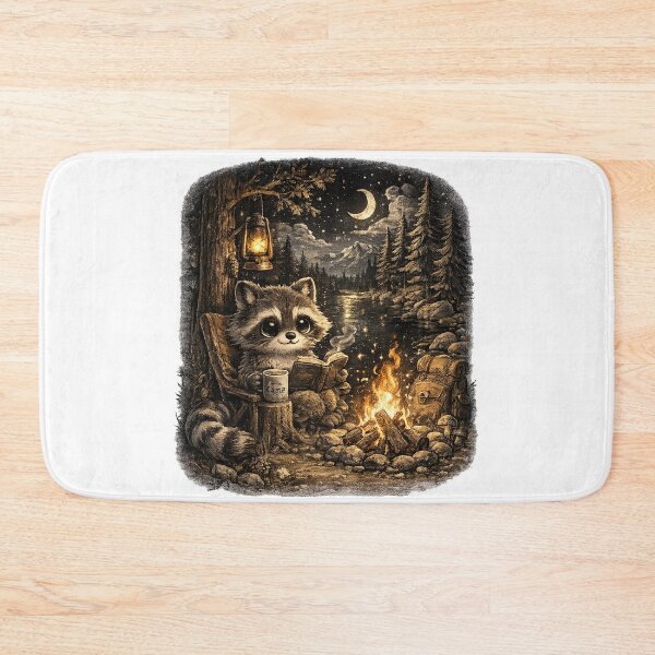 Item preview, Raccoon Reading Books Matching Halloween Costume designed and sold by QuiteOrbit.