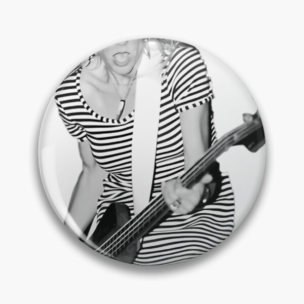 Item preview, Kim Gordon Playing Bass Guitar Sonic Youth Black and White Photo designed and sold by DODLLY-SHOP.