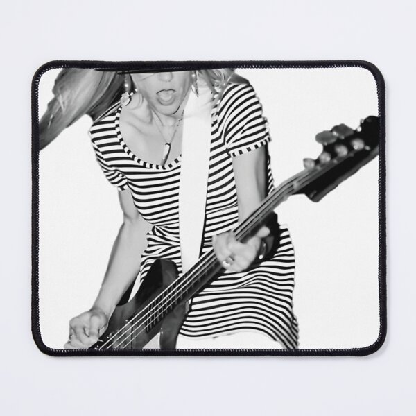 Item preview, Kim Gordon Playing Bass Guitar Sonic Youth Black and White Photo designed and sold by DODLLY-SHOP.