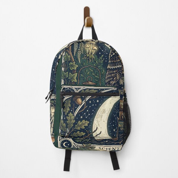 Item preview, Moonlit Owl & Ancient Wisdom – Vintage Woodland Bookish Design designed and sold by Origamoart.