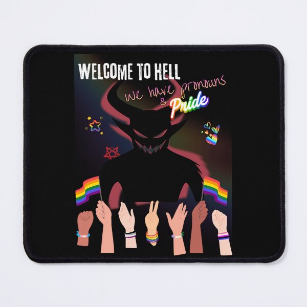 Item preview, Hell Pronouns designed and sold by ameerbe-rnstein.