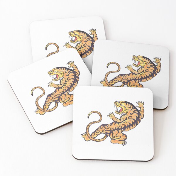 Item preview, Eye Of The Tiger Art Crouching Tiger. designed and sold by trinidad-shizue.
