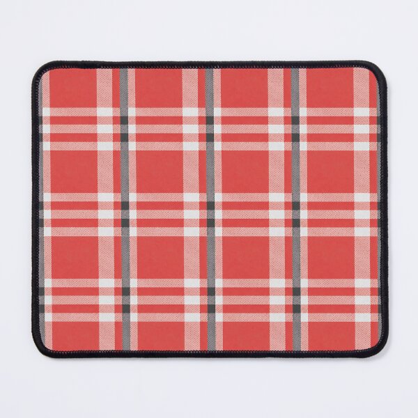 Item preview, Reynolds fun flannel inspired pattern - red with black stripe designed and sold by ReynoldsFun.