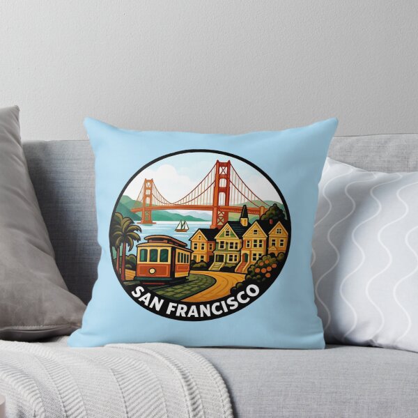 Item preview, San Francisco, California - Golden Gate Bridge designed and sold by Myra365Art.