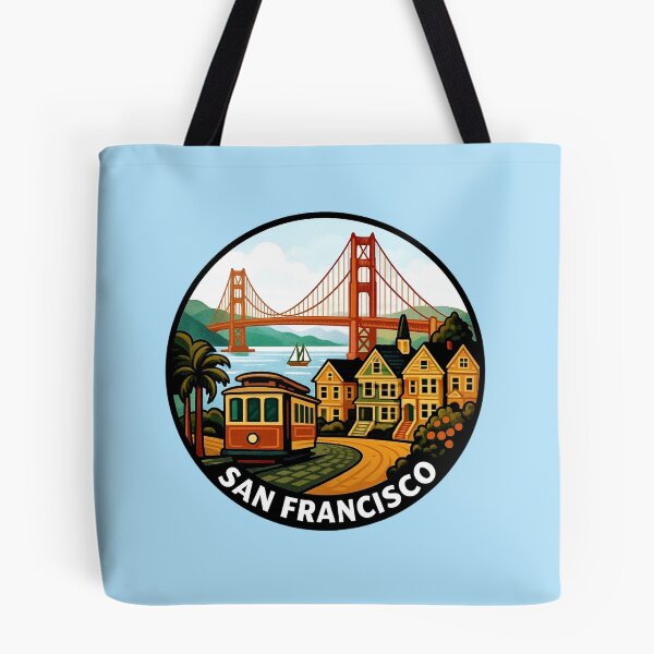 Aperçu de l'œuvre San Francisco, Californie - Pont du Golden Gate créée et vendue par Myra365Art.