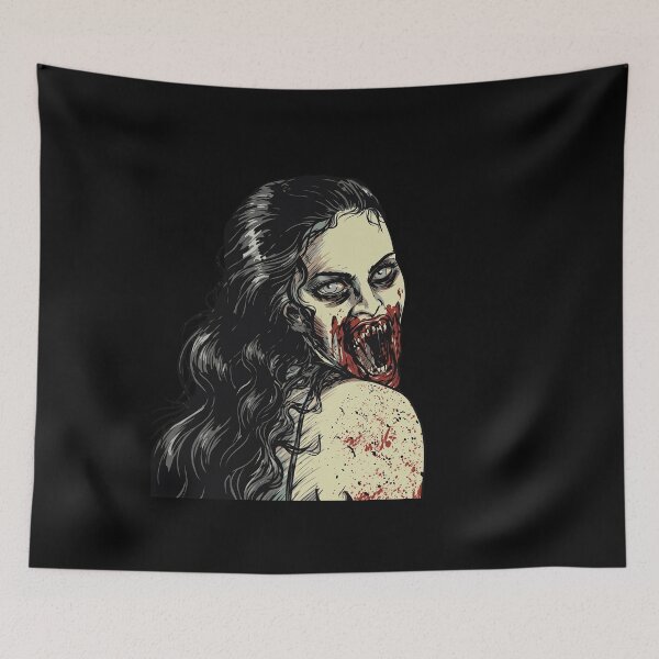 Item preview, Bloody Mouth Woman designed and sold by alecias.