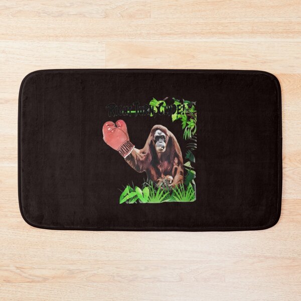 Item preview, Right Turn Clyde Orangutan Boxing Quote designed and sold by HEEIKA-ART.