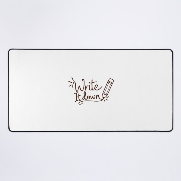 Item preview, Write It Down – Cute Pencil Writing Design designed and sold by SimsimahLaughs.