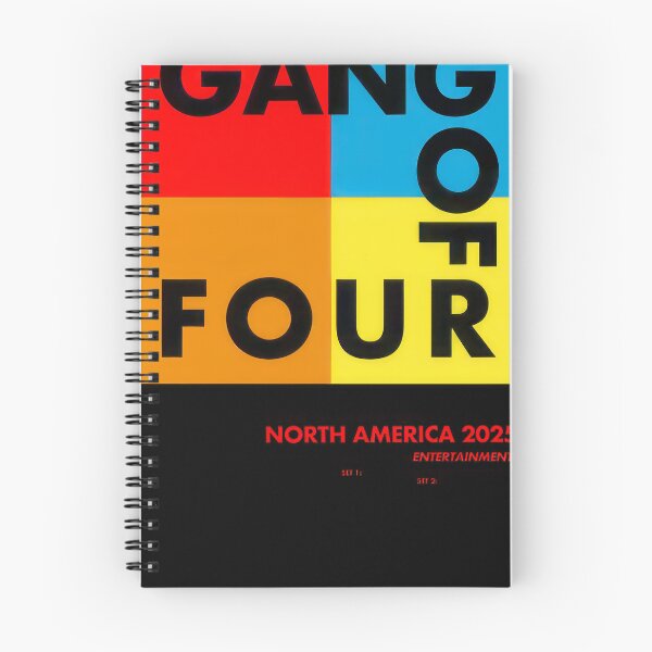 Item preview, Gang Of Four North American Tour 2025 designed and sold by yandrowood359.