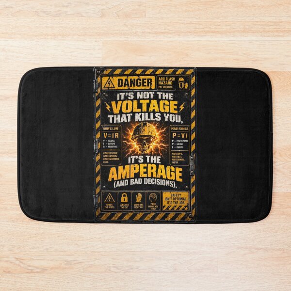 Item preview, Its Not Voltage Its Amperage Electrician Shirt designed and sold by StudioBilly3000.