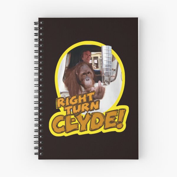 Item preview, Right Turn Clyde Orangutan Middle Finger Funny Retro designed and sold by HEEIKA-ART.
