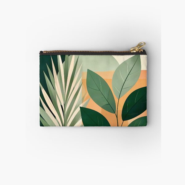 Item preview, Boho Terracotta Geometric Leaf Relief designed and sold by Vicky Brago-Mitchell®.