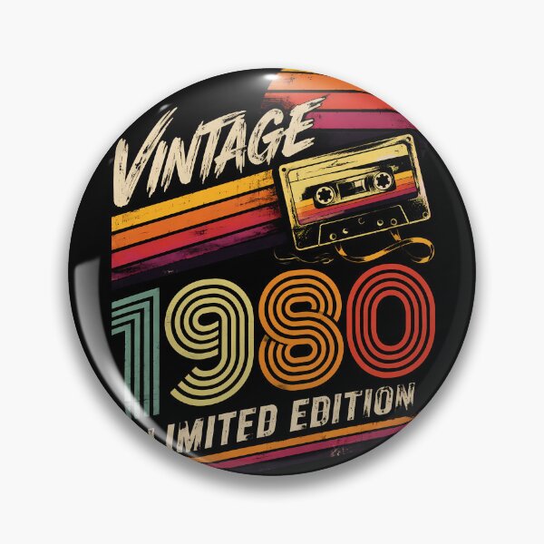 Item preview, Vintage Limited Edition 1980, Cool 46th Birthday Retro Gift designed and sold by FernaRoje.