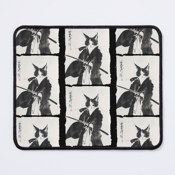 Item preview, Samurai Cat Vintage Ukiyo-E Warrior Art Graphic Cat Art designed and sold by serialcarachts.