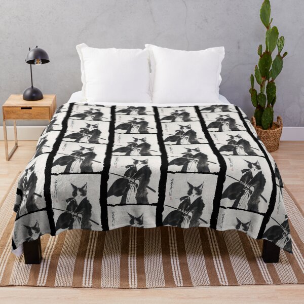 Item preview, Samurai Cat Vintage Ukiyo-E Warrior Art Graphic Cat Art designed and sold by serialcarachts.