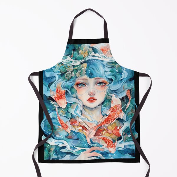 Item preview, Blue Hair Ocean Girl designed and sold by raisine.