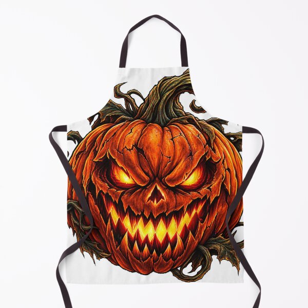 Item preview, Jack O Lantern Scary Carved Pumpkin Face Halloween Costume designed and sold by QuiteOrbit.