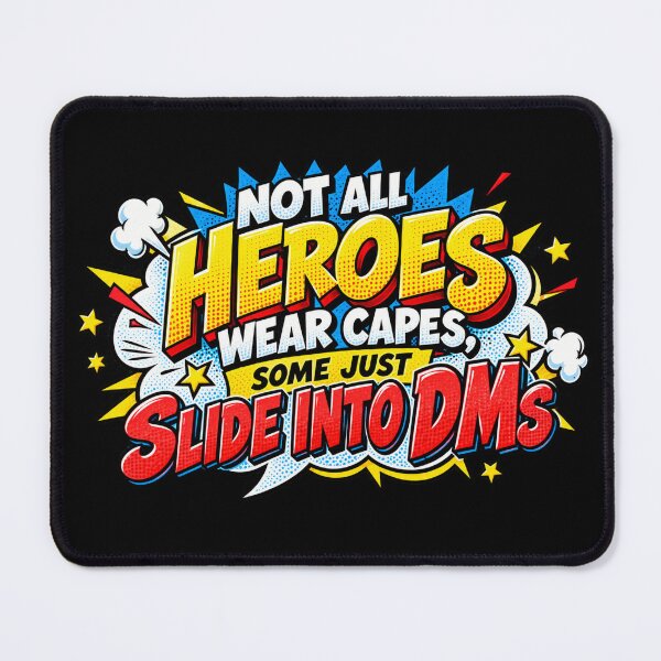 Item preview, Funny Comic Style Shirt, Pop Art Hero Tee, DM Slide Humor T-Shirt, Funny Superhero Parody Gift, Comic Book Text Tee designed and sold by PRINYOS.
