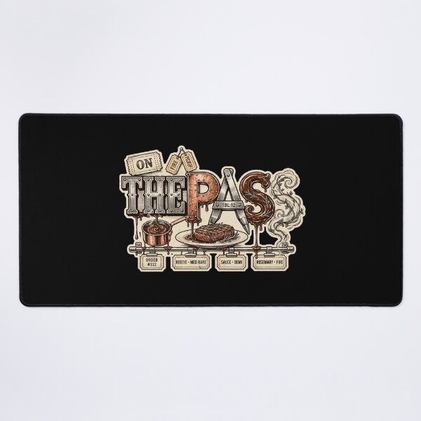 Item preview, On the Pass Chef Design, On the Pass Artwork, Chef Graphic, Cook Design, Kitchen Culture, Chef Gift, Cook Gift, Restaurant Kitchen, Line Cook, Culinary Art, Professional Cooking, Food Lover designed and sold by Typologystudios.