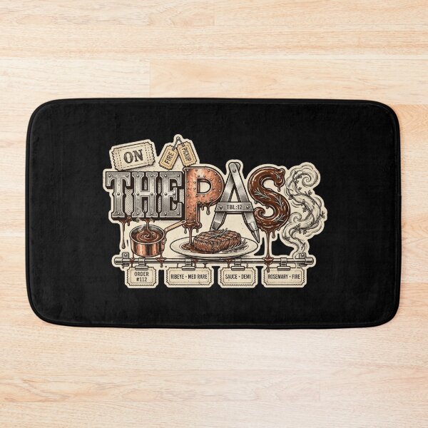 Item preview, On the Pass Chef Design, On the Pass Artwork, Chef Graphic, Cook Design, Kitchen Culture, Chef Gift, Cook Gift, Restaurant Kitchen, Line Cook, Culinary Art, Professional Cooking, Food Lover designed and sold by Typologystudios.