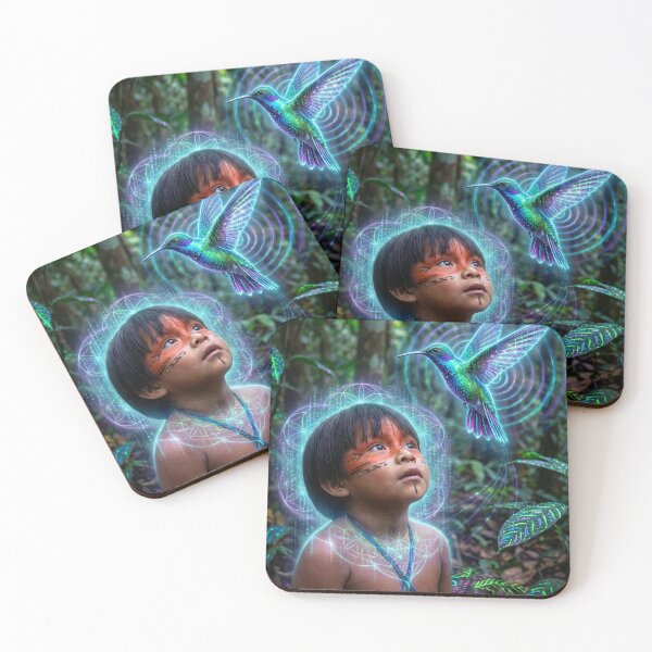Item preview, Guardian of the Forest | Visionary Art of Spirit and Nature designed and sold by RoninGangStudio.