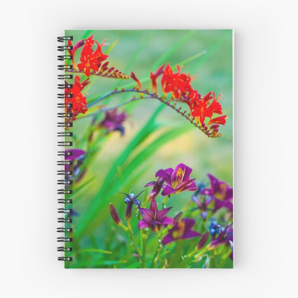 Item preview, Vibrant Red and Purple Blooms designed and sold by jklune.