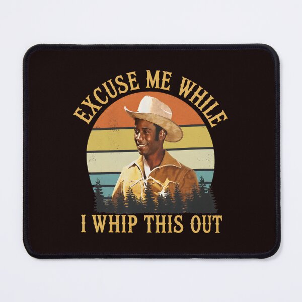 Item preview, Excuse Me While I Whip This Out Retro Sunset designed and sold by HEEIKA-ART.