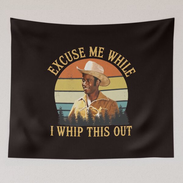 Item preview, Excuse Me While I Whip This Out Retro Sunset designed and sold by HEEIKA-ART.