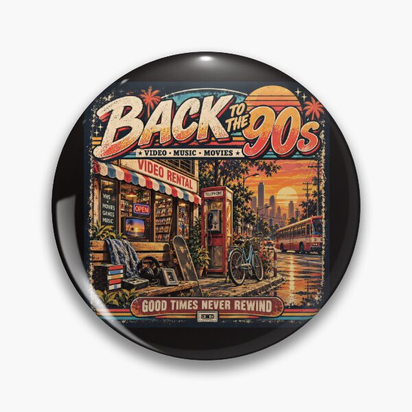 Item preview, Back To The 90s Good Times Never Rewind Vintage designed and sold by Soluna Studio.