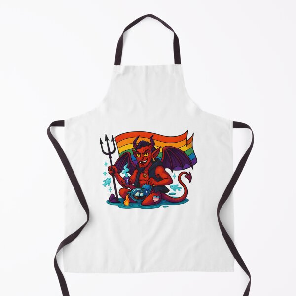Item preview, Pride Devil With Trident And Flag designed and sold by ameerbe-rnstein.