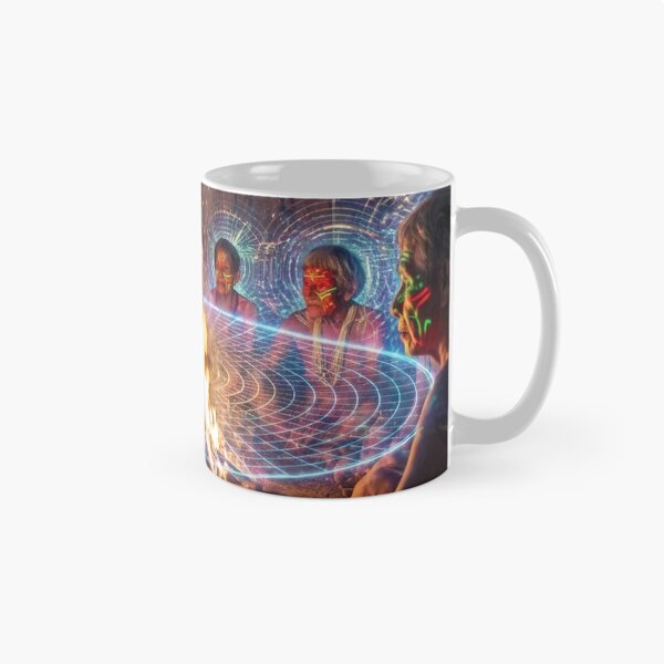 Item preview, Guardian of the Forest — Shamanic Visionary Art | Spirituality and Consciousness designed and sold by RoninGangStudio.