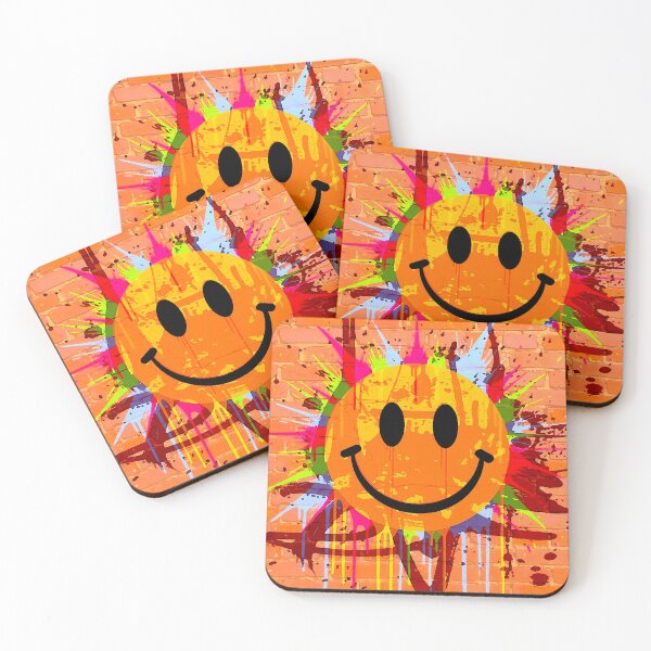 Item preview, Smiley Face Graffiti designed and sold by ViaARTfactory.